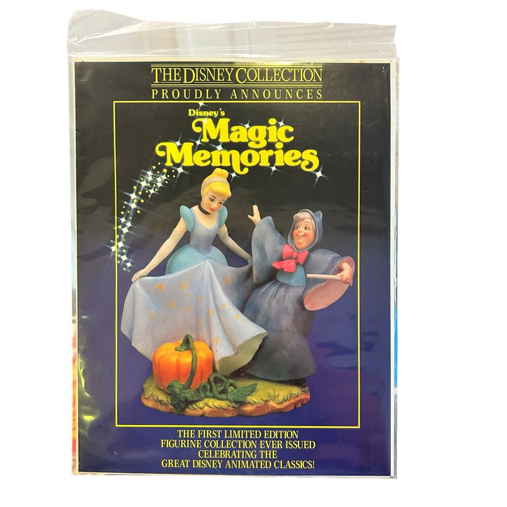 Rare 1983 Disney’s Magic Memories Figurine Catalog First Limited Edition Series
